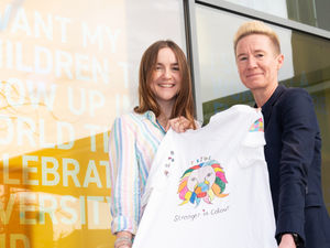 Supporting image for story: Teenager's winning t-shirt design sparks Pride and inclusivity at hospital