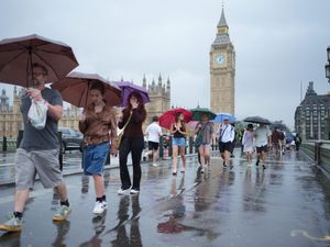 Supporting image for story: UK braced for thunderstorms with risk of flood damage