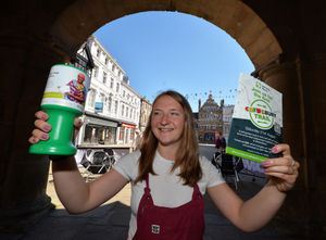 Hannah Newton in The Square