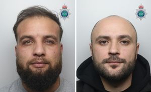 Demir Jonuzi (left) and Elton Spata (right) have been jailed. Photo: Staffordshire Police