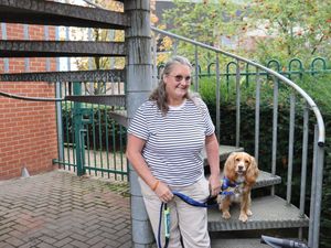 Supporting image for story: Ex-PC is helped through Multiple Sclerosis symptoms by loveable 'Rogue'