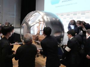 Supporting image for story: Peter Rhodes on a space balloon, an insurance puzzle and walking under a horse