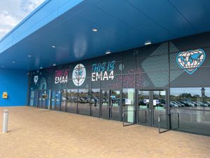 The entrance to EMA4, Sutton Coldfield
