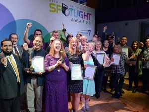 Supporting image for story: Shropshire Star Spotlight award-winners raise a cheer to success