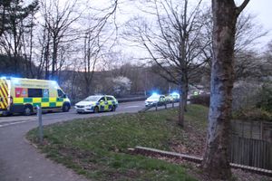 Emergency service at the scene. Photo: JA Photography.