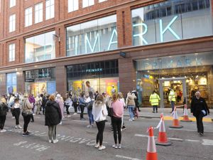 Supporting image for story: Retail sales soar as shoppers welcomed back to stores