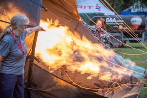 Oswestry's Balloon Carnival returned over the weekend. Picture: Graham Mitchell.