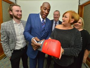 Supporting image for story: Memories and laughs as Frank Bruno speaks candidly about life and career