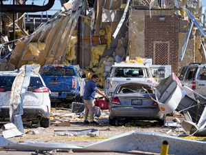 Supporting image for story: At least 20 dead as storms carve path of destruction across southern US