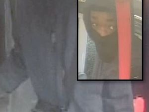 This is the image of the man West Midlands Police want to speak to about an assault on a bus