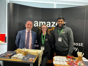 Supporting image for story: MP's Walsall jobs fair is attended by hundreds.