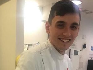 Supporting image for story: Shrewsbury student nurse Harry braving shave for Shropshire hospitals charity