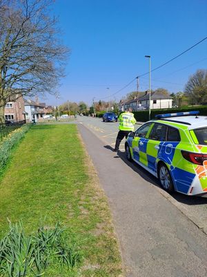 Police said 39 drivers had been recorded breaking the speed limit.