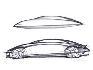 Supporting image for story: Hyundai teases upcoming Ioniq 6 in new sketch