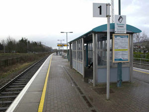 Supporting image for story: Welshpool train station to get bigger car park