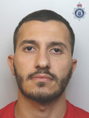 Denis Puka, 28, who along with Erisjan Laska, 29 have each been sentenced to 56 months in prison after pleading guilty to seven counts of conspiracy to commit burglary. Photo credit: Cheshire Constabulary/PA Wire 
