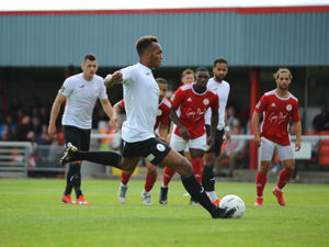 Supporting image for story: Marcus Dinanga hoping to continue AFC Telford hot streak