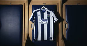 Albion have unveiled their new commemorative home kit for 2025/26, designed by Macron, alongside a launch video featuring Tony Bomber Brown