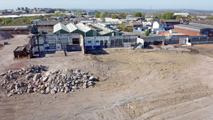 New homes will be built on the site of the former Stokes Forgings' plant. Image: Tim Thursfield/Express & Star