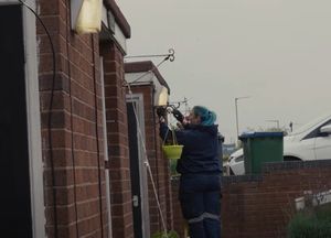 One of Sandwell Council's apprentices