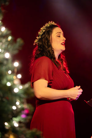 Caitlin Downie sings in A Celtic Christmas