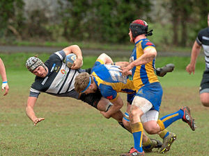 Supporting image for story: All Blacks hold on for vital victory in the title chase