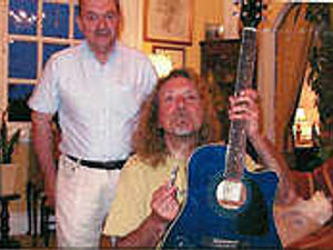Supporting image for story: Plant's guitar to go under hammer