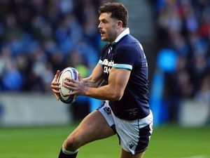 Supporting image for story: Gregor Brown living the dream playing for Scotland with cousin Blair Kinghorn