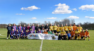 The Wolves All-Star team went head-to-head with staff from SBBS Building and Scaffolding to raise funds for Smile for Joel