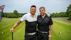 (L to R) Gavin Thomas and Matt Hollis (both Black Country Construction Services). Picture: James Halsall
