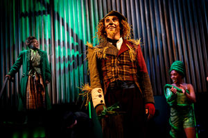 Wade as Scarecrow. Pictures by: Graeme Braidwood