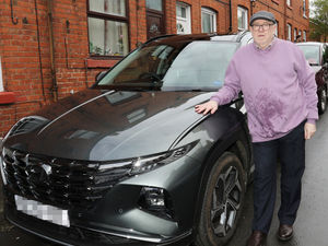 Supporting image for story: 'Cloud of concrete' from lorry hits car leaving owner expecting repairs to cost 'thousands'