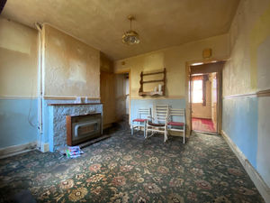 A two-bedroom semi-detached property