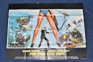 The poster from For Your Eyes Only