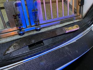 Supporting image for story: Police dog attacked with machete during investigation