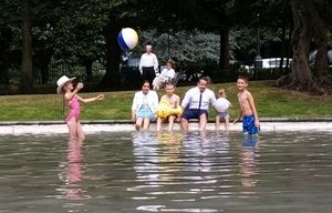 Tettenhall Pool finally opened for the summer