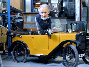 Supporting image for story: Vintage pedal cars find new home at Tettenhall museum