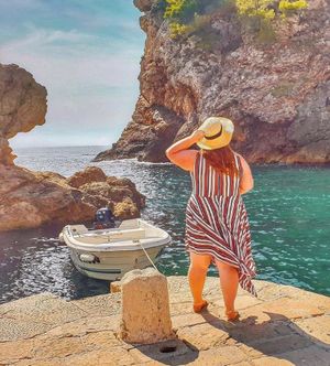 Kirsty in Dubrovnik, Croatia Photo: Instagram @Kirstyleannetravels