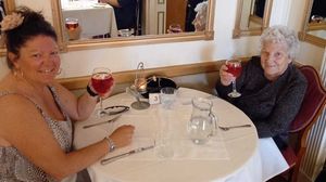 Patricia Salt (right) and her daughter Jo Yarnall. Photo: Jo Yarnall