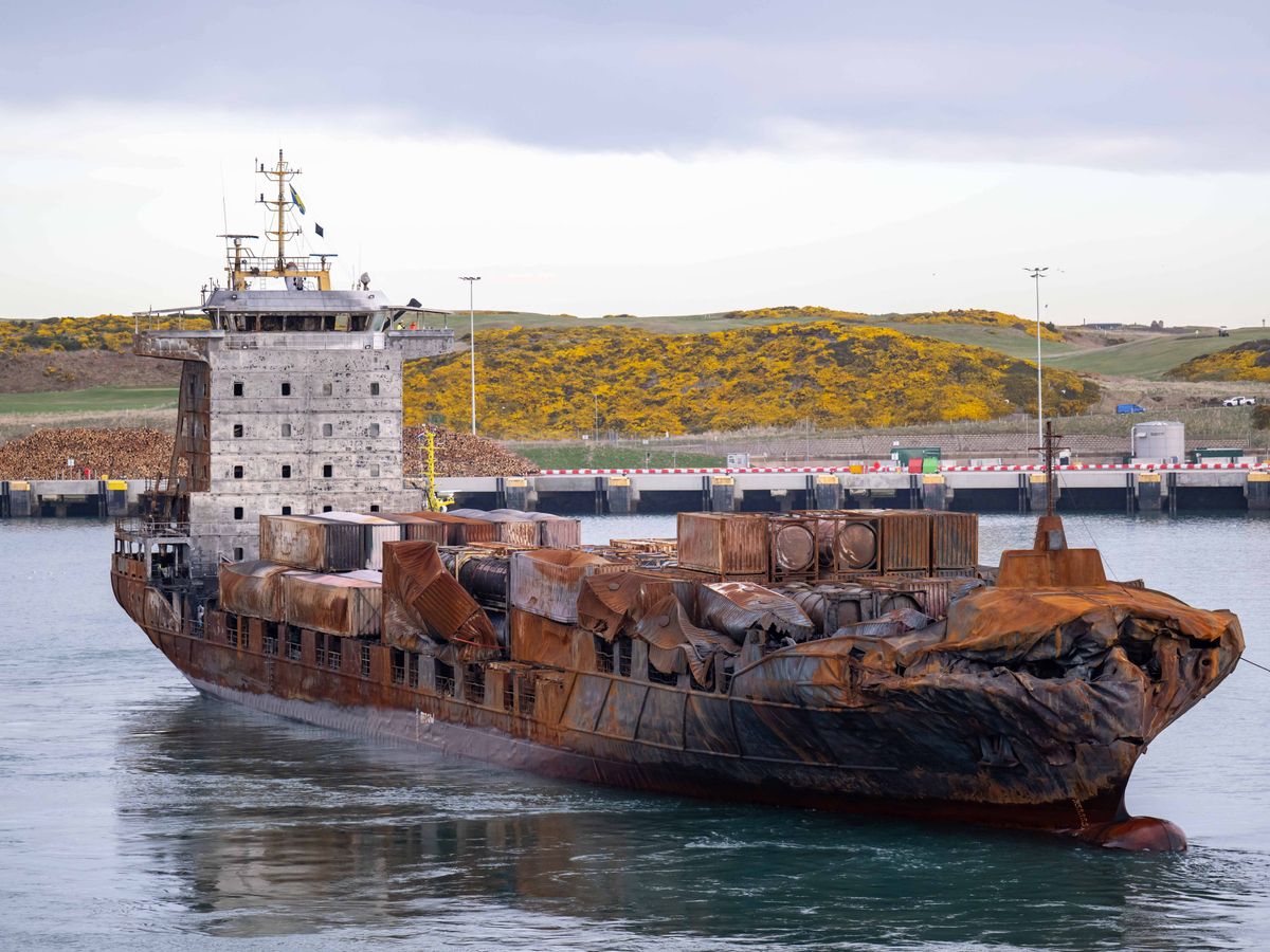 North Sea collision ship owner takes legal action against owner of second vessel