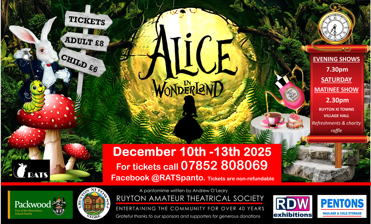 A magical invitation to Wonderland