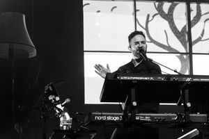 Backing band. Photo by: Adriana Vasile