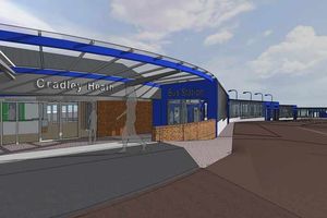 A £1.9m improvement is planned for the bus and rail interchange at Cradley Heath