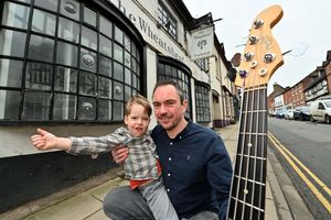 Loopfest organiser Jamie Smith, with son Reuben, is gearing up for the event in May