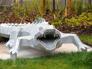 Supporting image for story: Metal animals steel the show at Dudley Zoo