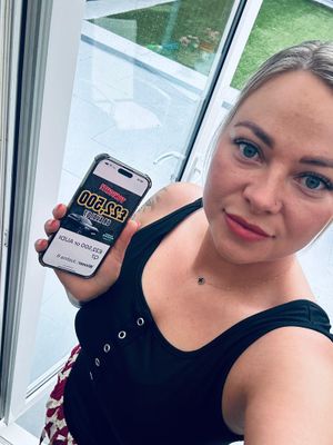 Justina Rakauskiene won an Audi Q7 but opted for the £22,500 cash alternative instead