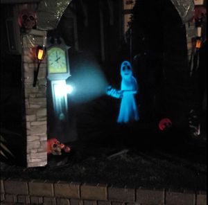 The charity display will be ready on Sunday and be visible until Tuesday