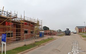 The Priorslee development is taking shape. Picture: Google Maps 2024