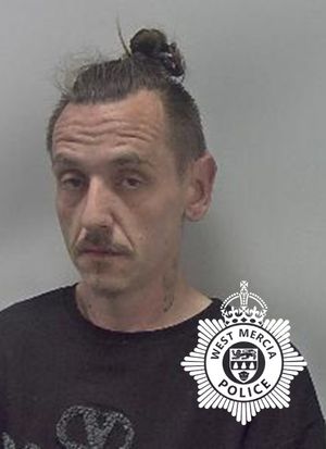 Nathan Stearn, of no fixed abode, has been handed a CBO after shoplifting. Photo: West Mercia Police