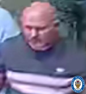 Do you know this man? Police wish to talk to him following an assault in a nightclub in Birmingham